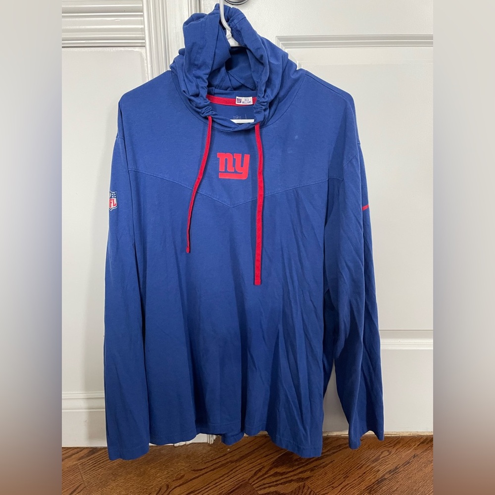 Mens New York giants hooded jacket